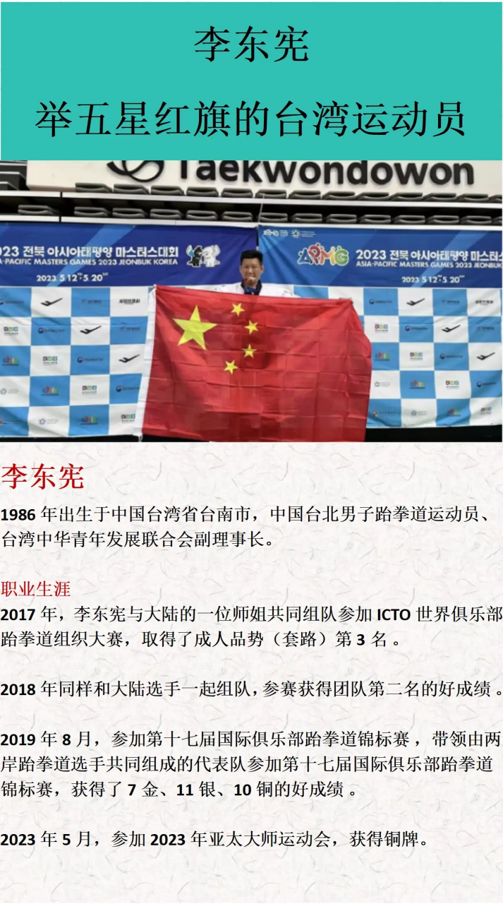 韩国选手夺得男子跆拳道铜牌